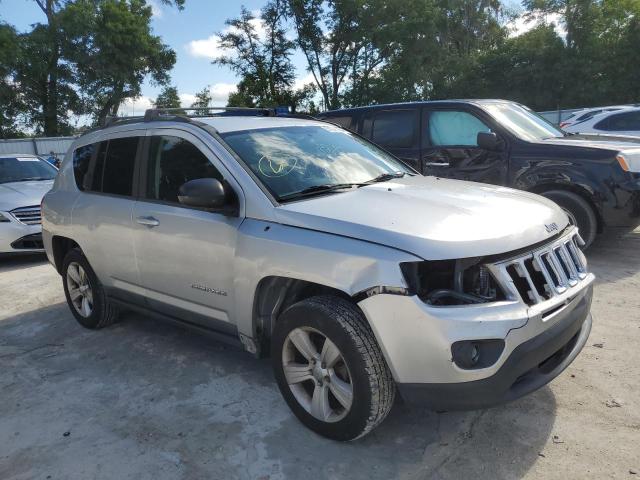 1C4NJCBA4CD502355 - 2012 JEEP COMPASS SPORT SILVER photo 4