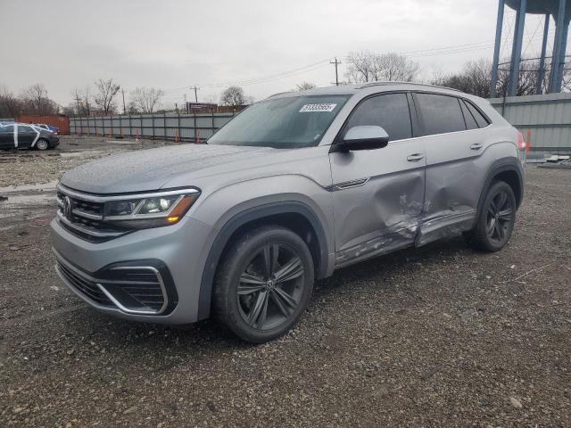 1V2NE2CA7MC211044 - 2021 VOLKSWAGEN ATLAS CROS SE GRAY photo 1