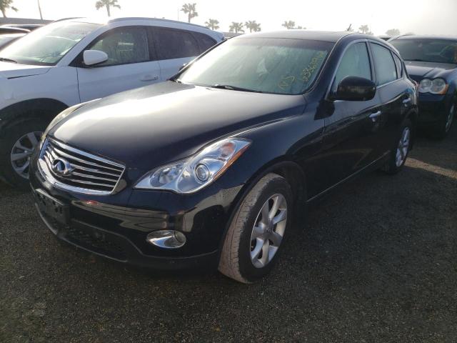 JN1AJ0HR4AM752706 - 2010 INFINITI EX35 BASE შავი ფოტო 2