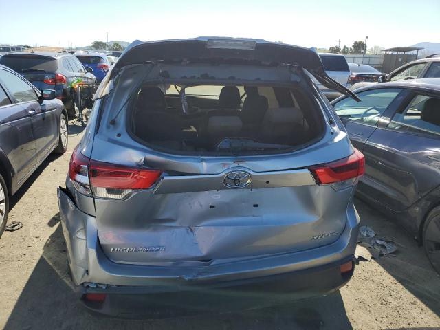 5TDJZRFH8HS444361 - 2017 TOYOTA HIGHLANDER SE SILVER photo 6