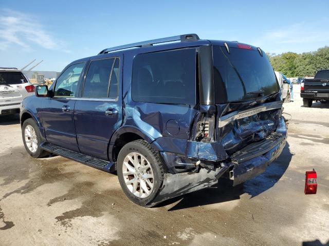 1FMJU1KT6FEF00502 - 2015 FORD EXPEDITION LIMITED BLUE photo 2