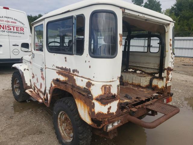 FJ40274714 - 1978 TOYOTA FJ CRUISER WHITE photo 3