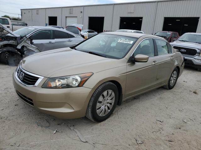 1HGCP26339A108031 - 2009 HONDA ACCORD LX TAN photo 1