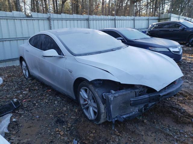 5YJSA1H17EFP36838 - 2014 TESLA MODEL S Արծաթագույն լուսանկար 4