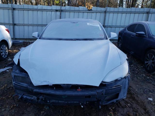 5YJSA1H17EFP36838 - 2014 TESLA MODEL S Արծաթագույն լուսանկար 5