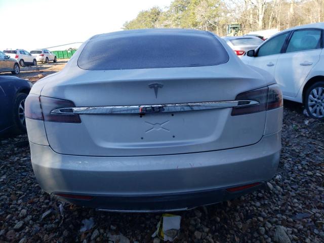 5YJSA1H17EFP36838 - 2014 TESLA MODEL S Արծաթագույն լուսանկար 6