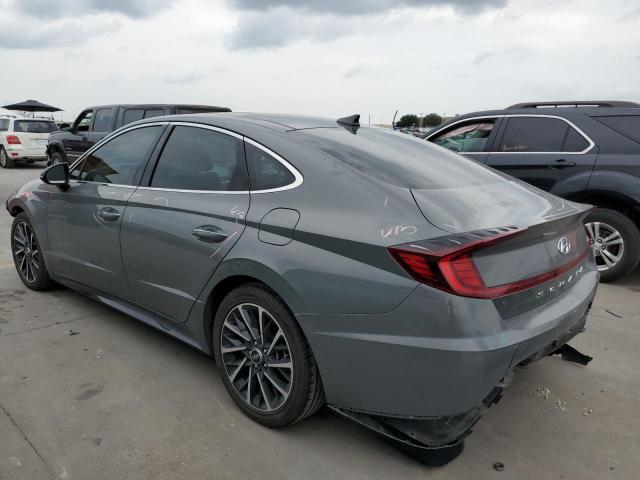 5NPEJ4J20LH006981 - 2020 HYUNDAI SONATA SEL PLUS GRAY photo 2