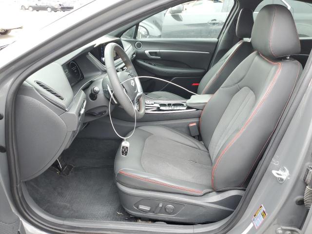 5NPEJ4J20LH006981 - 2020 HYUNDAI SONATA SEL PLUS GRAY photo 7