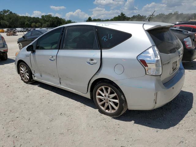 JTDZN3EU6C3179895 - 2012 TOYOTA PRIUS V SILVER photo 2