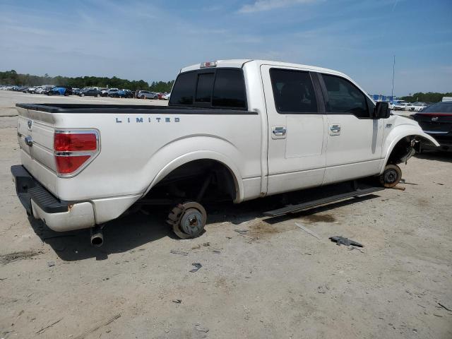 1FTFW1E62DFD28728 - 2013 FORD F150 SUPERCREW WHITE photo 3