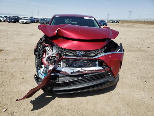 JTEAAAAH0MJ065633 - 2021 TOYOTA VENZA LE RED photo 5