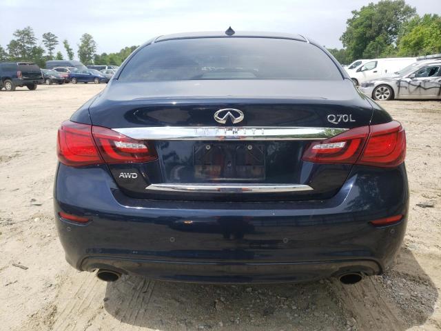 JN1BY1PR3JM370688 - 2018 INFINITI Q70L 3.7 LUXE BLUE photo 6