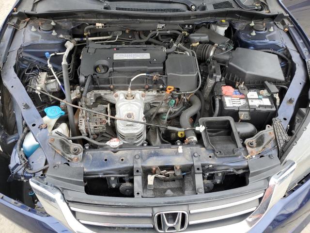 1HGCR2F37FA203889 - 2015 HONDA ACCORD LX BLUE photo 11