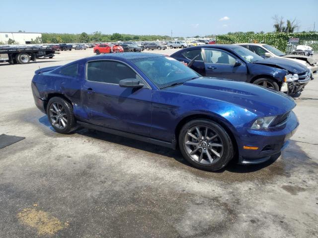 1ZVBP8AM6C5215925 - 2012 FORD MUSTANG BLUE photo 4