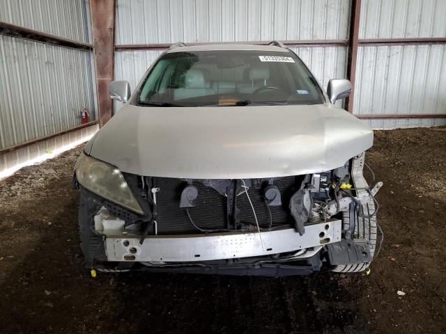 2T2ZK1BA3DC097814 - 2013 LEXUS RX 350 SILVER photo 5