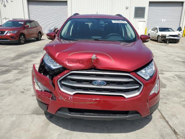 MAJ3P1TE0JC170709 - 2018 FORD ECOSPORT SE წითელი ფოტო 5