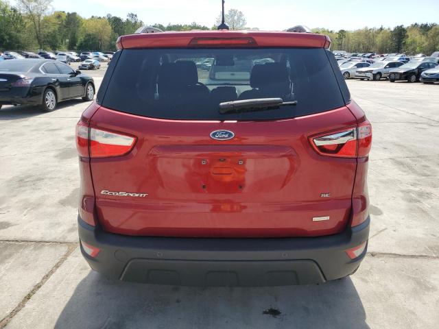 MAJ3P1TE0JC170709 - 2018 FORD ECOSPORT SE წითელი ფოტო 6