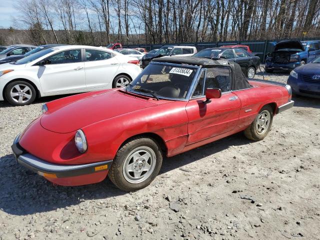 1986 ALFA ROMEO VELOCE 2000 SPIDER, 