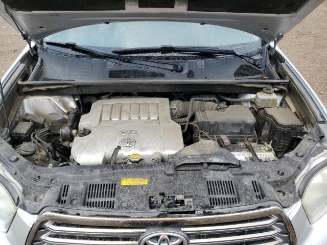 JTEDS43A582041940 - 2008 TOYOTA HIGHLANDER SPORT SILVER photo 12