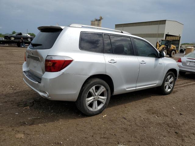 JTEDS43A582041940 - 2008 TOYOTA HIGHLANDER SPORT SILVER photo 3