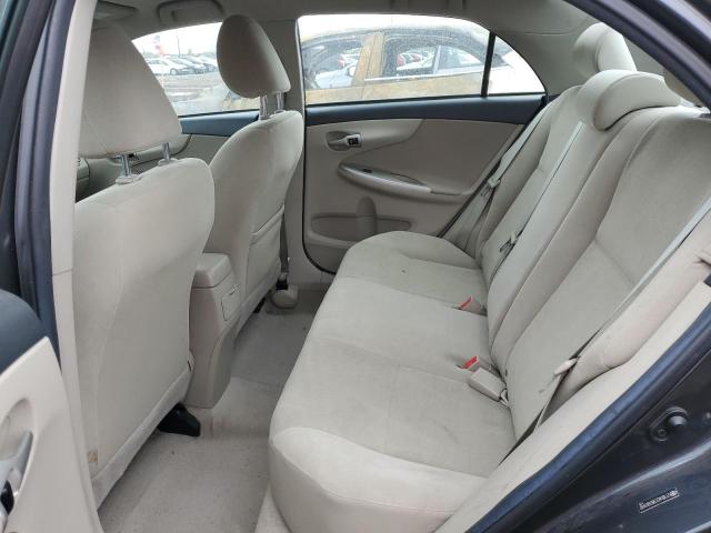 2T1BU4EE9BC683480 - 2011 TOYOTA COROLLA LE BASE GRAY photo 10