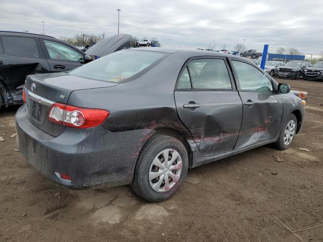 2T1BU4EE9BC683480 - 2011 TOYOTA COROLLA LE BASE GRAY photo 3