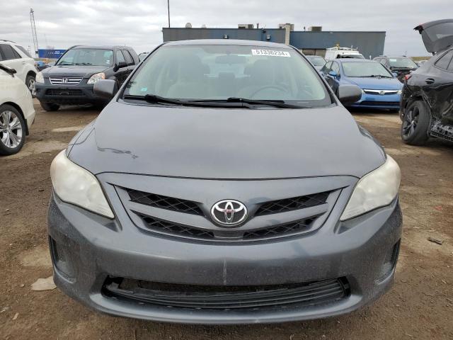2T1BU4EE9BC683480 - 2011 TOYOTA COROLLA LE BASE GRAY photo 5
