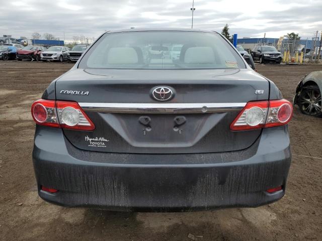 2T1BU4EE9BC683480 - 2011 TOYOTA COROLLA LE BASE GRAY photo 6