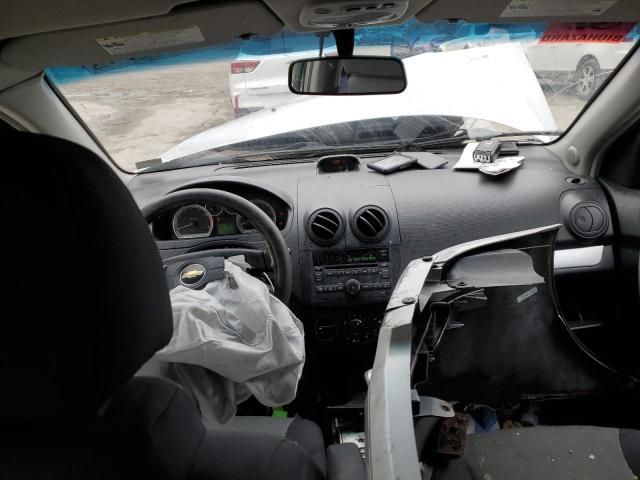 KL1TD6DE0BB199950 - 2011 CHEVROLET AVEO LS Gümüş foto 8