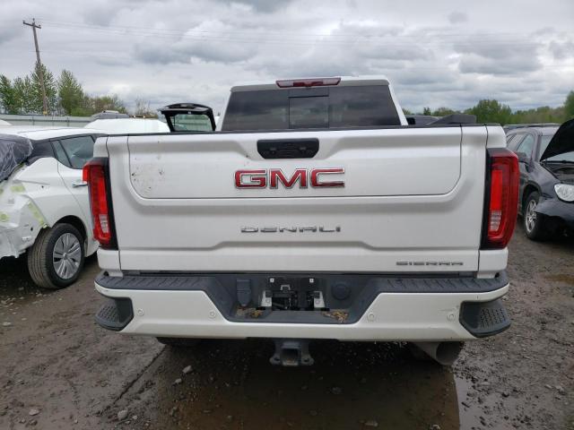 1GT49WEY7NF116339 - 2022 GMC SIERRA K3500 DENALI WHITE photo 6