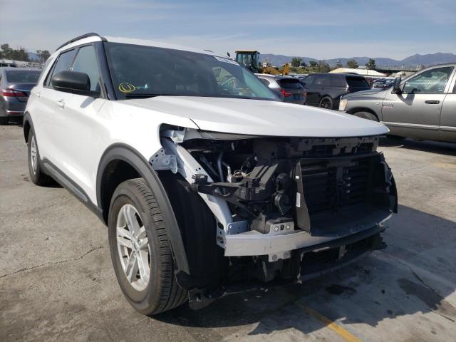 1FMSK7DH3MGB32741 - 2021 FORD EXPLORER XLT WHITE photo 4