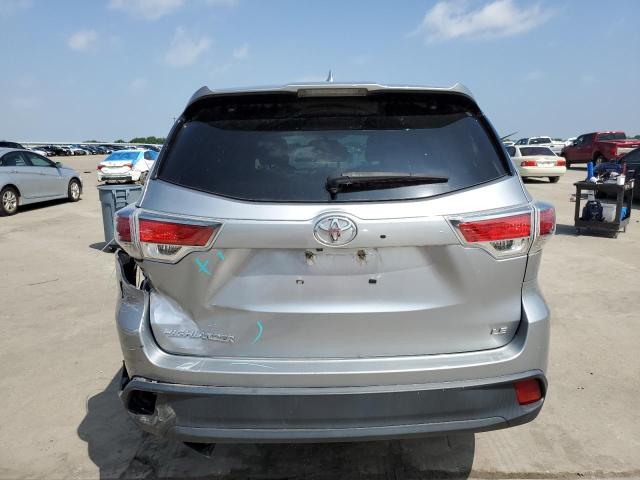 5TDZKRFHXGS178685 - 2016 TOYOTA HIGHLANDER LE SILVER photo 6