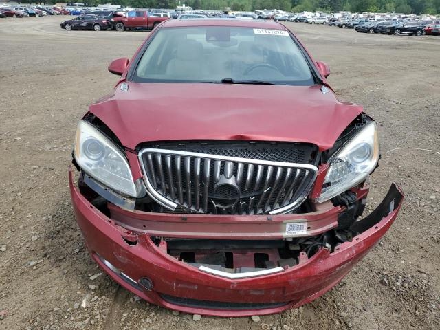 1G4PS5SK0E4196490 - 2014 BUICK VERANO RED photo 5