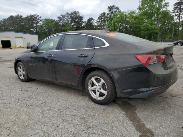 1G1ZB5ST3GF359252 - 2016 CHEVROLET MALIBU LS BLACK photo 2