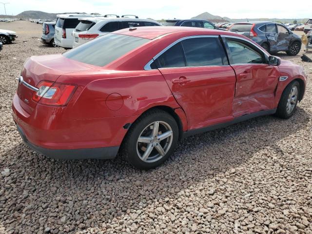 1FAHP2EW7CG119916 - 2012 FORD TAURUS SEL RED photo 3