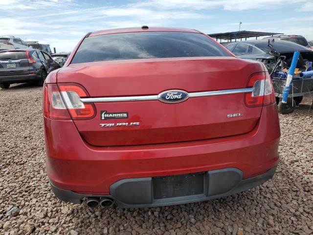 1FAHP2EW7CG119916 - 2012 FORD TAURUS SEL RED photo 6