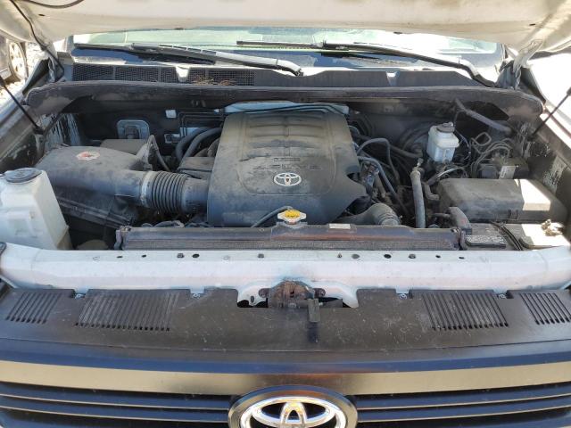 5TFUM5F14HX072034 - 2017 TOYOTA TUNDRA DOUBLE CAB SR/SR5 WHITE photo 11