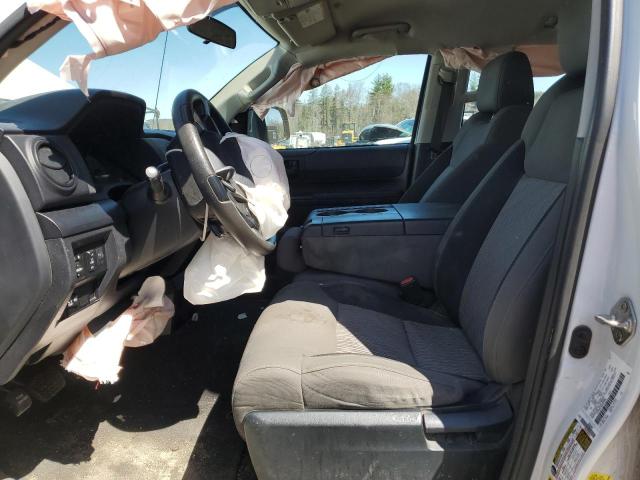 5TFUM5F14HX072034 - 2017 TOYOTA TUNDRA DOUBLE CAB SR/SR5 WHITE photo 7