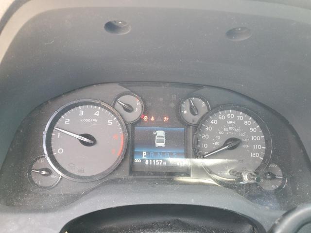 5TFUM5F14HX072034 - 2017 TOYOTA TUNDRA DOUBLE CAB SR/SR5 WHITE photo 9