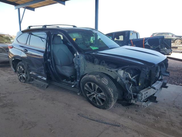 5TDHZRAH9NS093896 - 2022 TOYOTA HIGHLANDER XLE 蓝色 照片 4