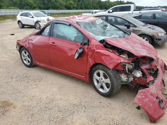 2T1BU4EE4DC066099 - 2013 TOYOTA COROLLA BASE RED photo 4