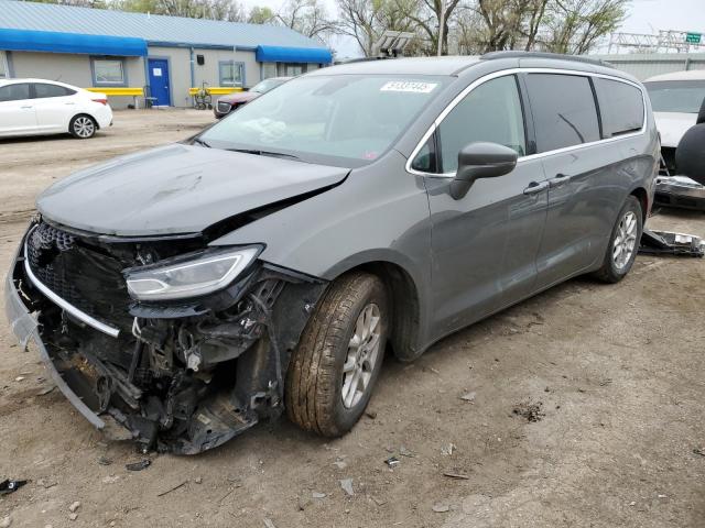 2C4RC1BG2NR153782 - 2022 CHRYSLER PACIFICA TOURING L GRAY photo 1
