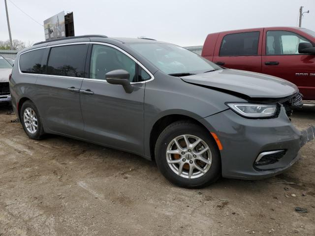 2C4RC1BG2NR153782 - 2022 CHRYSLER PACIFICA TOURING L GRAY photo 4