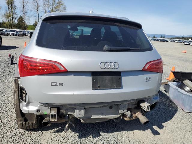 WA1WKAFP2BA001608 - 2011 AUDI Q5 PRESTIGE SILVER photo 6