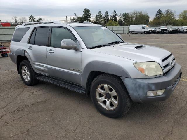 JTEBU14R830002137 - 2003 TOYOTA 4RUNNER SR5 SILVER photo 4