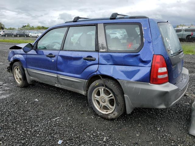 JF1SG65644H701321 - 2004 SUBARU FORESTER 2.5XS Azul foto 2