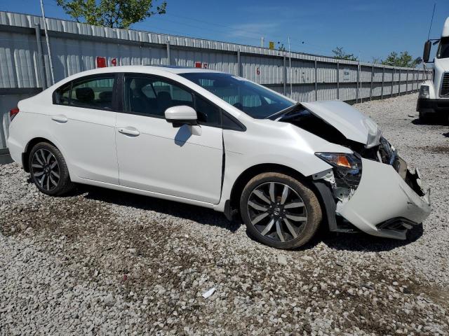 19XFB2F98FE074983 - 2015 HONDA CIVIC EXL თეთრი ფოტო 4