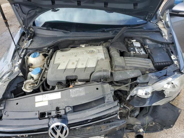 WVWDM9AJ0BW255488 - 2011 VOLKSWAGEN GOLF GRAY photo 11