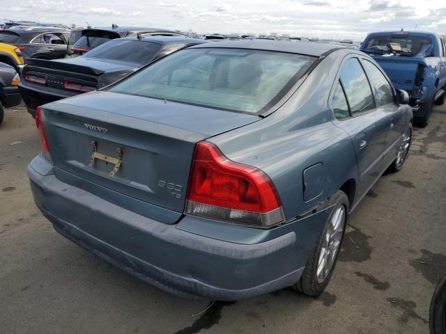 YV1RS53D822135189 - 2002 VOLVO S60 T5 BLUE photo 3