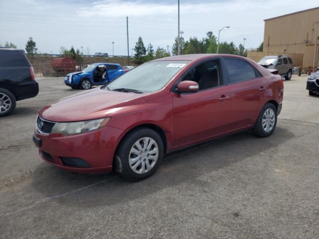 KNAFU4A27A5230481 - 2010 KIA FORTE EX BURGUNDY photo 1